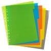 eco eco A4 Wide Index File Dividers Tabs