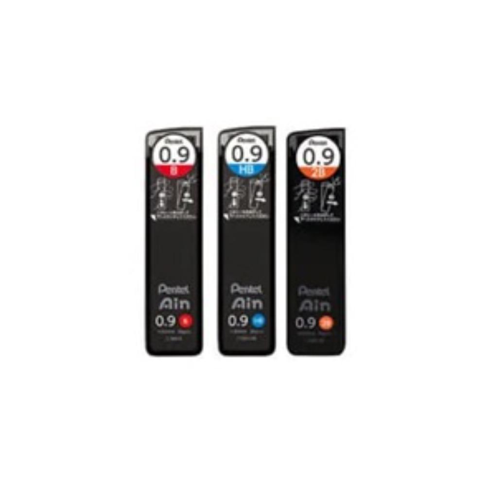 Pentel AIN – 0.9mm tube of 36 leads