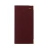 Letts Classic Slim Week to View Diary 2022 with Appointments Burgundy-front