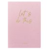 Letts Inspire A5 Week to View Diary 2022 Pink-front