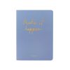 Letts Inspire A6 Week to View Diary 2022 Blue-front