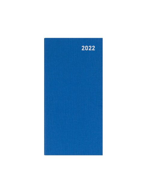 Letts Principal Slim Two Weeks to View Diary 2022 Blue-front