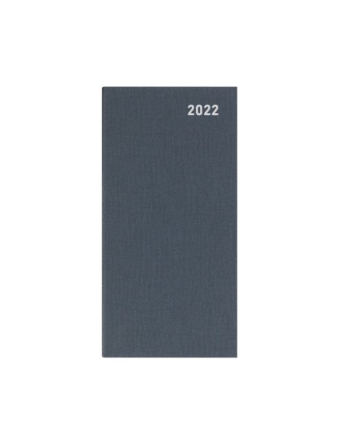 Letts Principal Slim Two Weeks to View Diary 2022 Grey-front