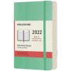 Moleskine 2022 Pocket Daily Diary Planner Soft Cover Ice Green-front