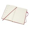 Moleskine 2022 Pocket Weekly Notebook Diary Hard Cover Scarlet Red-inside