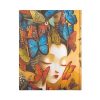 Paperblanks 2022 Diary Madame Butterfly Ultra Weekly Vertical Appointments Soft Cover-back