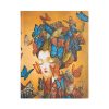 Paperblanks 2022 Diary Madame Butterfly Ultra Weekly Vertical Appointments Soft Cover-front