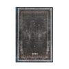 Paperblanks 2022 Diary Midnight Steel Mini Weekly Notes Hard Cover-front