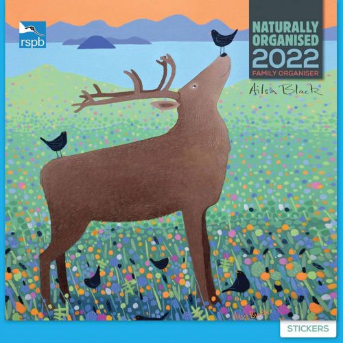 RSPB Naturally Organised Family Planner 2022-front