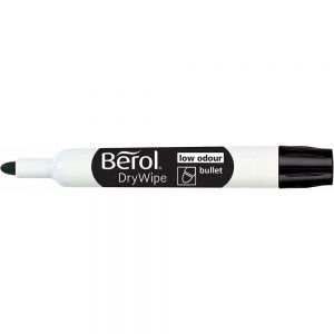 Berol Bullet Tip Drywipe Whiteboard Markers 1pcs