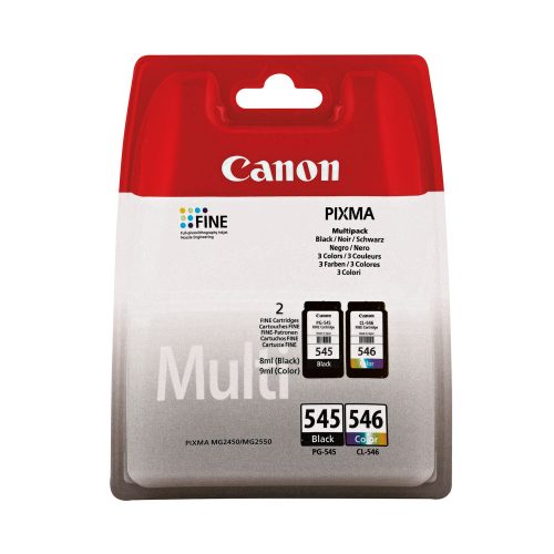 Canon PG-545-CL-546 Black and Colour Ink Cartridges-main