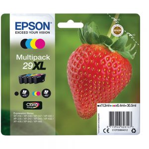 Epson 29XL High Capacity CMYK Ink Cartridge Multipack