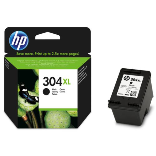 HP 304XL High Yield Black Original Ink Cartridge