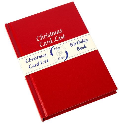 Esposti Birthday Book Flipover Christmas Book-card-list