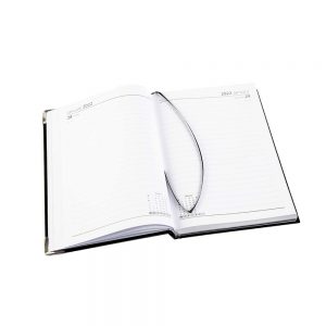Morgan's Direct A5 Day a Page Diary Padded Cover Executive Edition 2022-inside