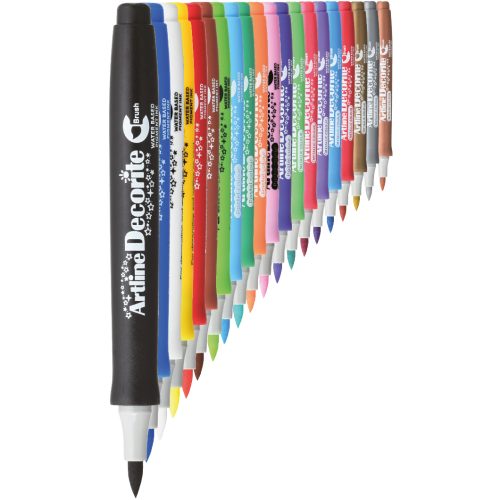 Artline Decorite Brush Marker Pen-set-main