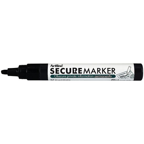Artline Secure Permanent Marker-uncap