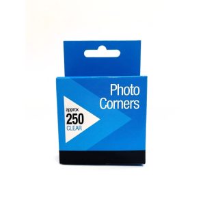 County Transparent Self-Adhesive Photo Corners Pack Of 250-main