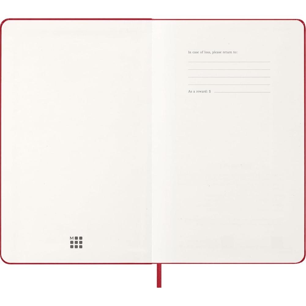 Moleskine 2027 Daily S Red Large