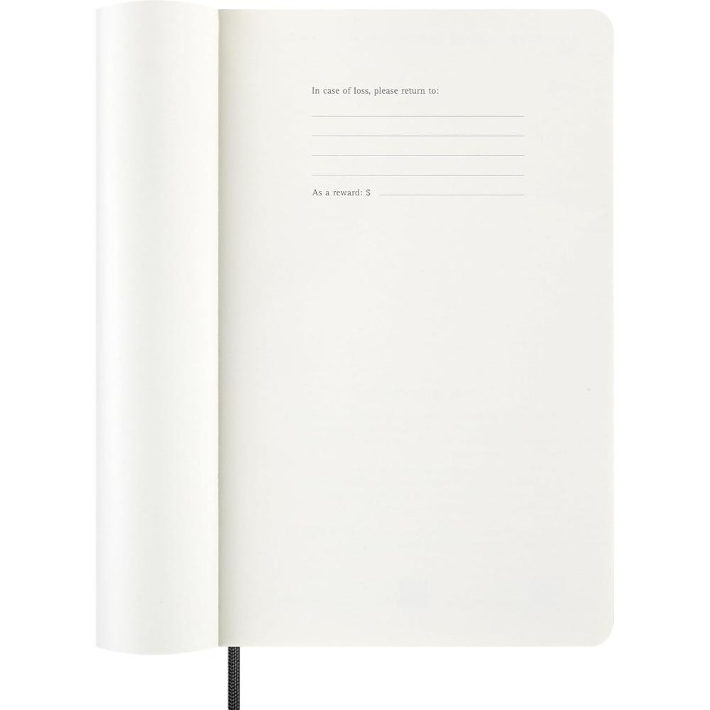 Moleskine 2027 12-Month Weekly Horizontal Large Black Softcover Diary