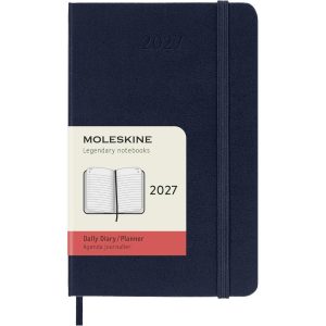 Moleskine 2027 Daily sapphire Blue Pocket
