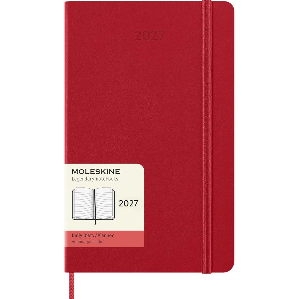 Moleskine 2027 Daily S Red Large