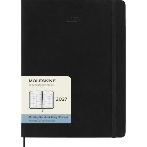 Moleskine 2027 Monthly Black Extra Large