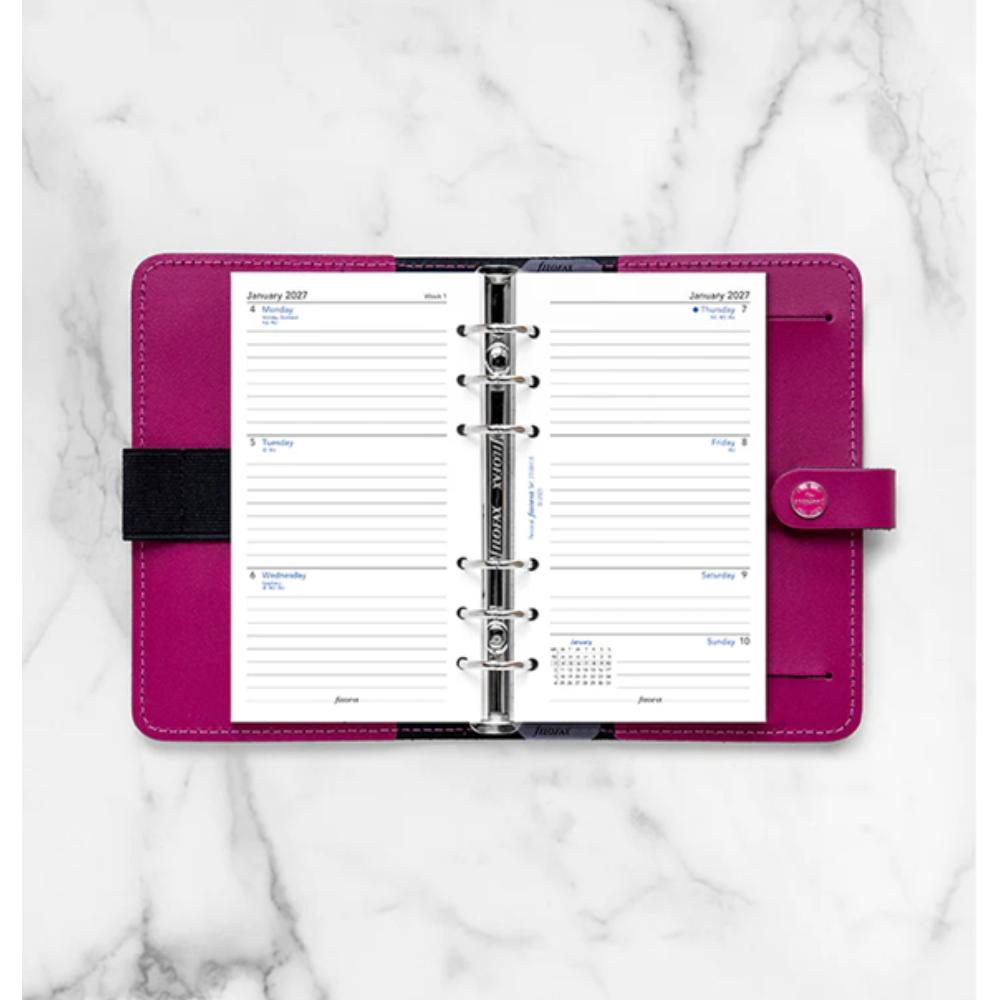 Filofax 2027 Personal Week on Two Pages Lined Diary English Refill 68418 - Image 4