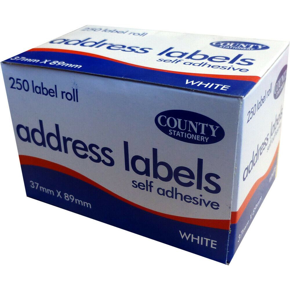 County Address Labels Self Adhesive 250 Label Roll - Image 4