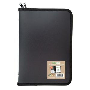 eco-eco A5 Zipped Presentation Display Book 30 Pockets