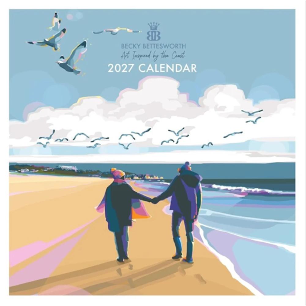 Becky Bettesworth, Seaside Poster Art Calendar 2027