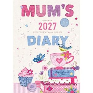 Mum's Fabric A5 Planner Diary 2026 - 2027