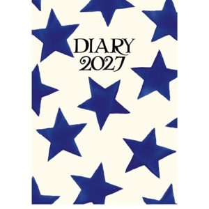 Emma Bridgewater, Blue Stars A6 Diary 2027