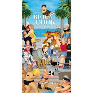 Beryl Cook Deluxe Slim Diary 2027