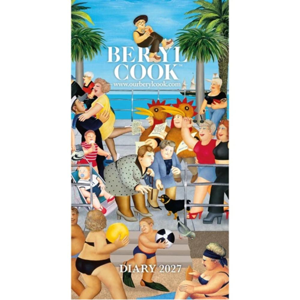 Beryl Cook Deluxe Slim Diary 2027