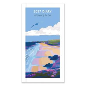 Becky Bettesworth, British Coastlines Deluxe Slim Diary 2027