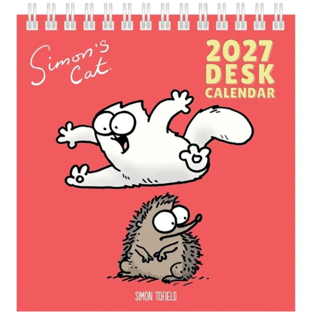 Simon's Cat Easel Desk Calendar 2027