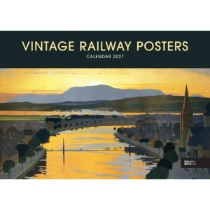 NRM, Vintage Railway Posters A4 Calendar 2027