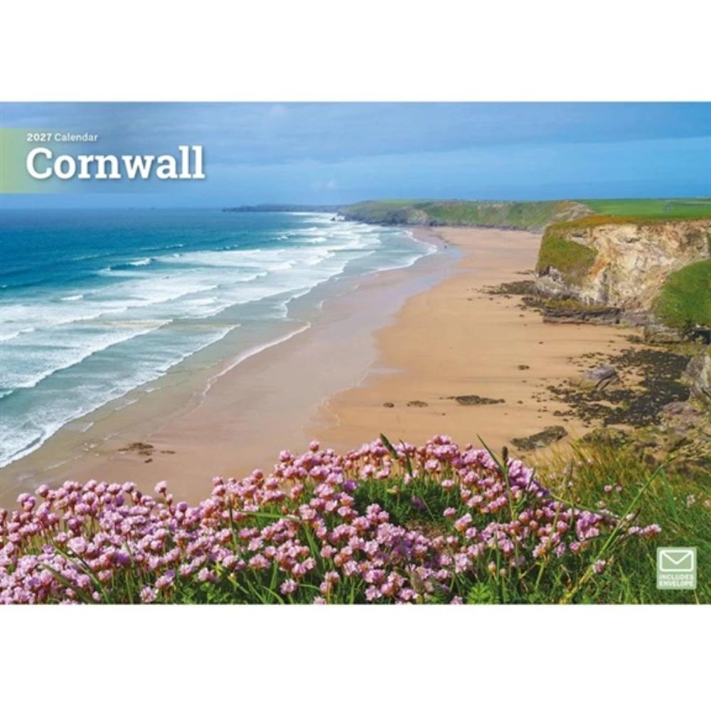 Cornwall A4 Calendar 2027