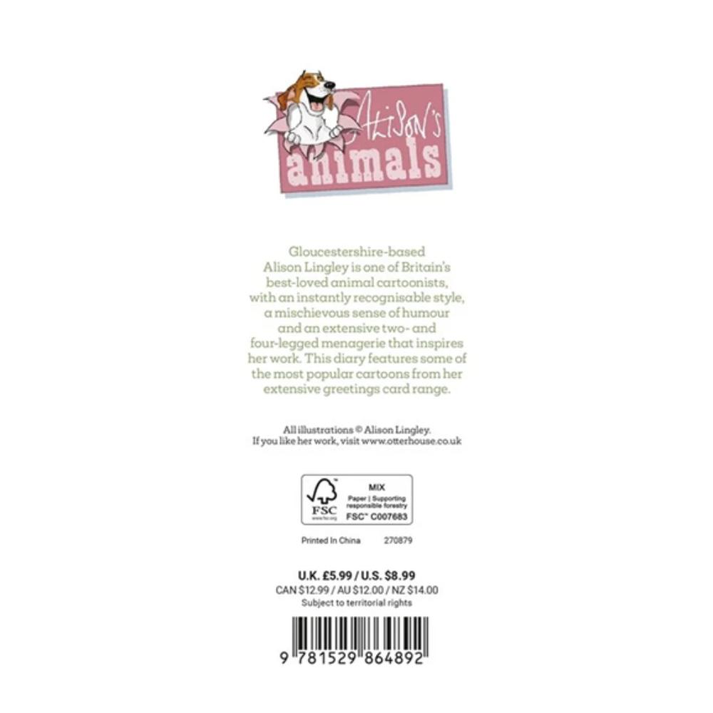 Alison's Animals 2027 Slim Week To View Diary - Image 2