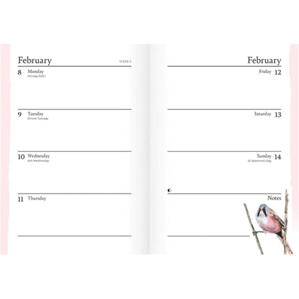RSPB 2027 A6 Week To View Diary - Image 3