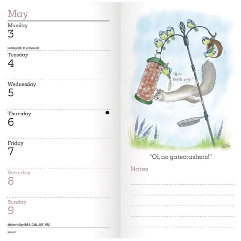 Alison's Animals 2027 Slim Week To View Diary - Image 3