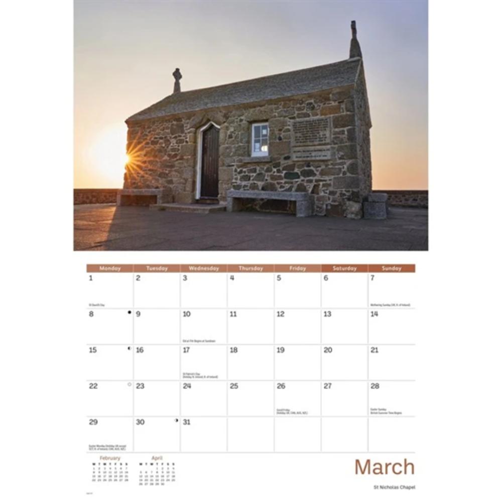 St Ives 2027 A4 Month to View Wall Calendar - Image 3