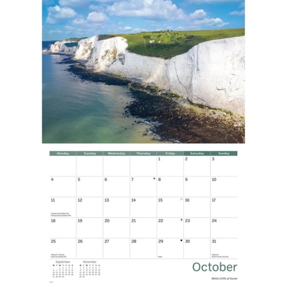 Kent 2027 A4 Month to View Wall Calendar - Image 3