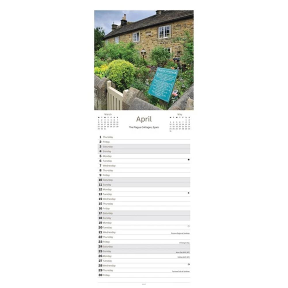 Peak District 2027 Slim Month To View Wall Calendar - Image 3