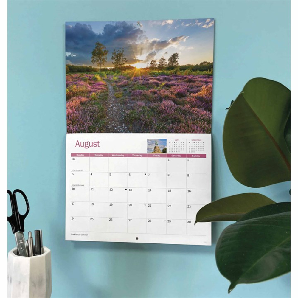Otter House 2026 Berkshire Memories A4 Month to View Calendar - Image 6