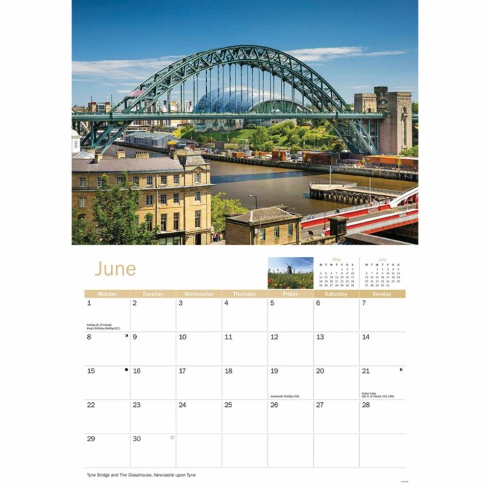 Otter House 2026 Tyne & Wear A4 Month to View Calendar - Image 5