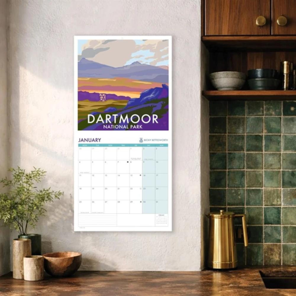 Becky Bettesworth, Seaside Poster Art Calendar 2027