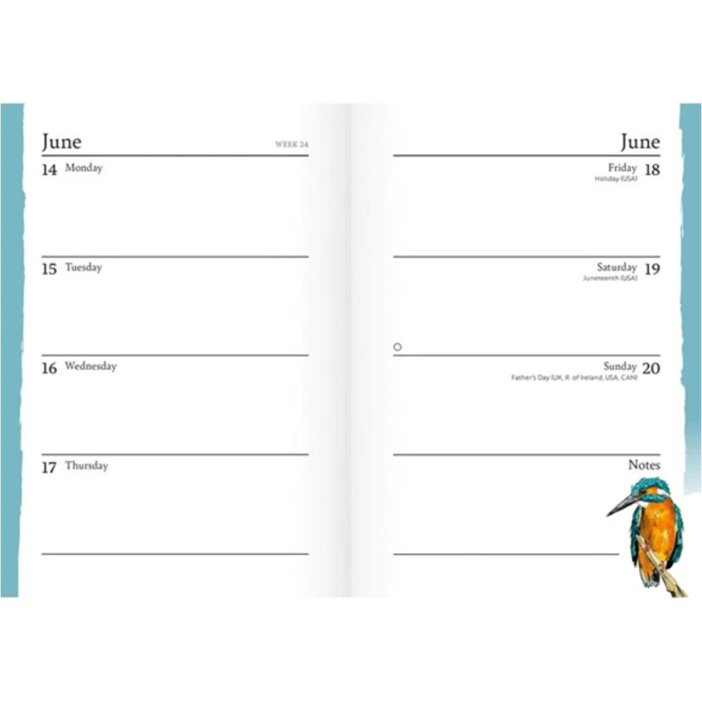 RSPB 2027 A6 Week To View Diary - Image 4