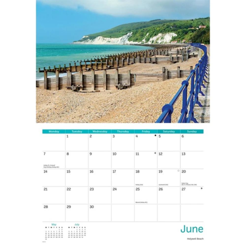Eastbourne 2027 A4 Month to View Wall Calendar - Image 4